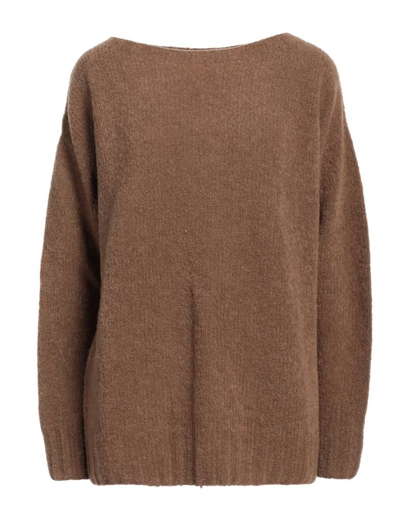 GENTRYPORTOFINO Pullover Damen Braun von GENTRYPORTOFINO