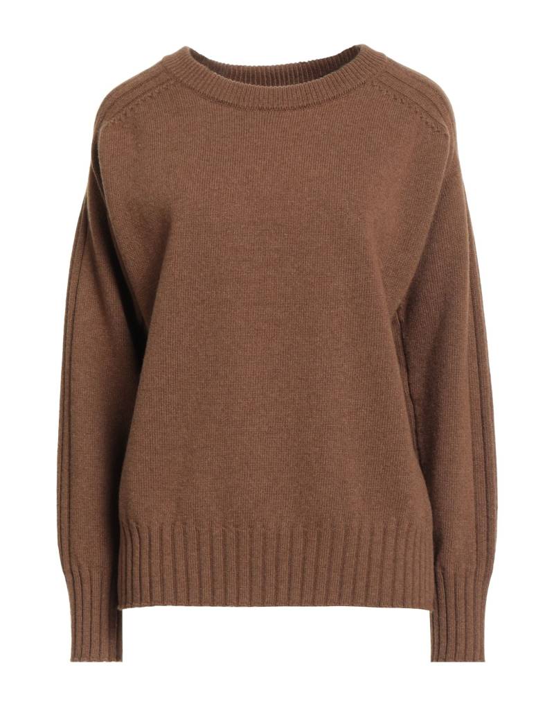 GENTRYPORTOFINO Pullover Damen Braun von GENTRYPORTOFINO