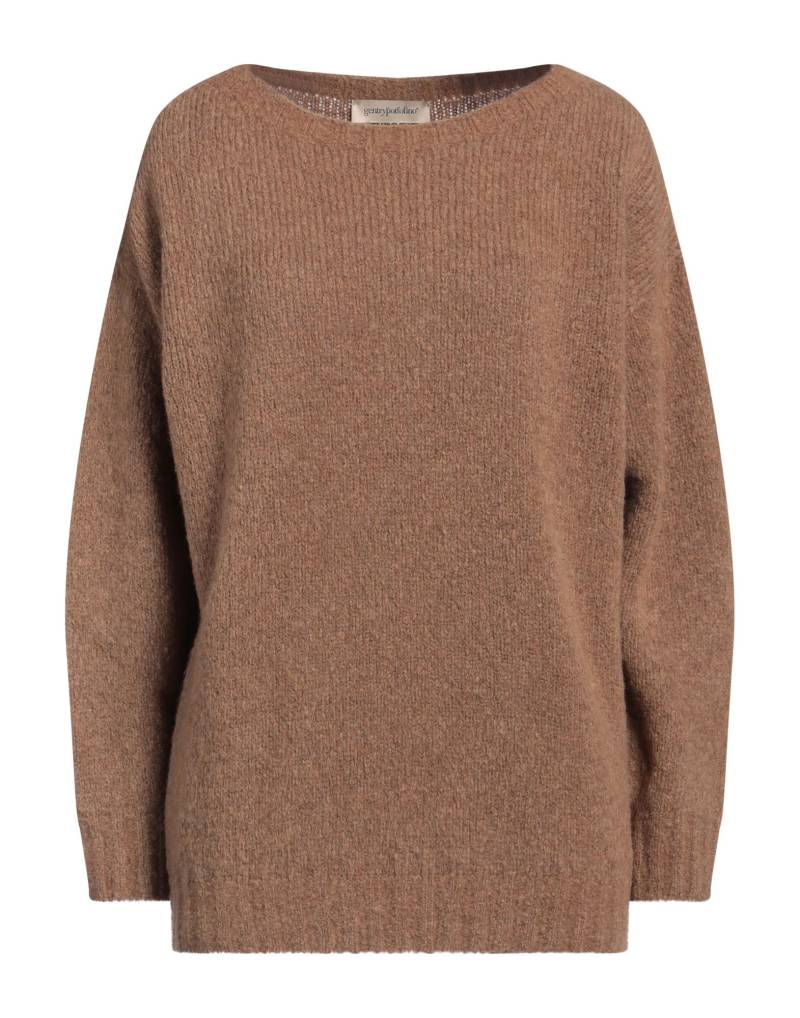 GENTRYPORTOFINO Pullover Damen Kamel von GENTRYPORTOFINO