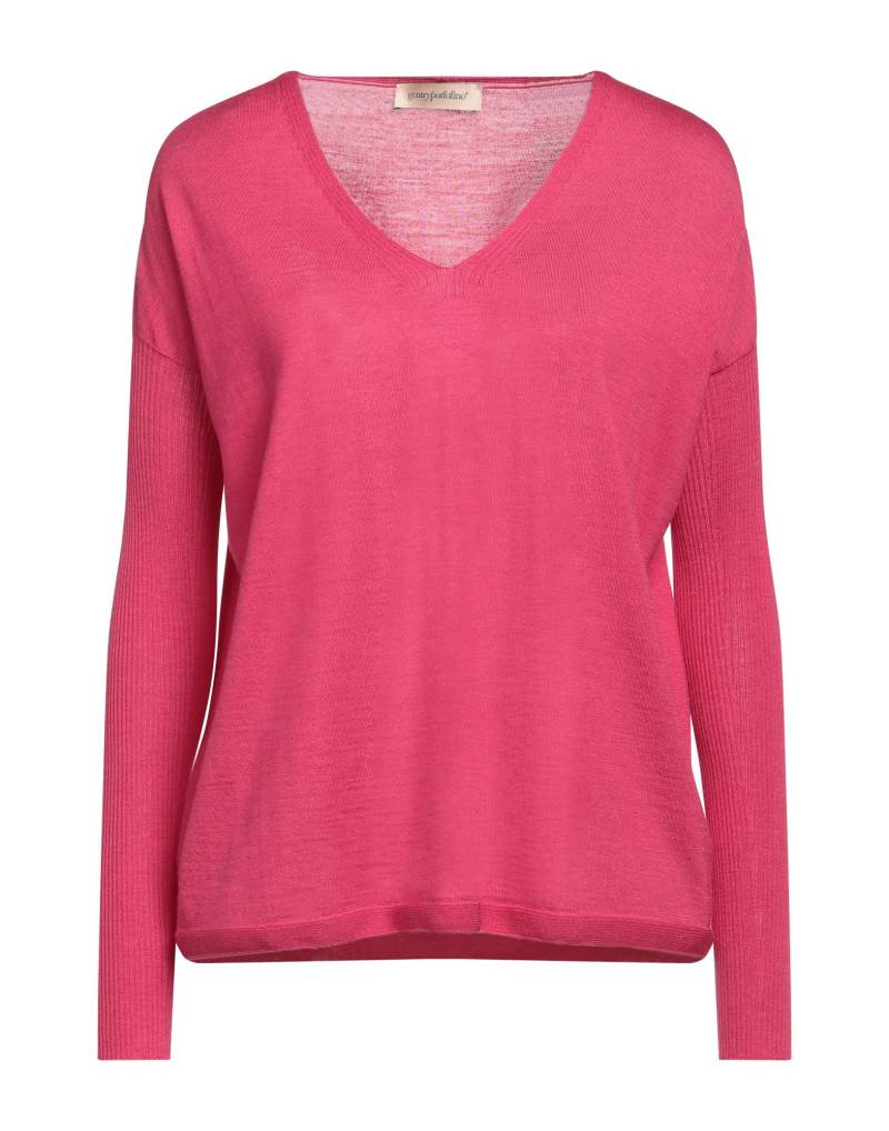 GENTRYPORTOFINO Pullover Damen Magenta von GENTRYPORTOFINO