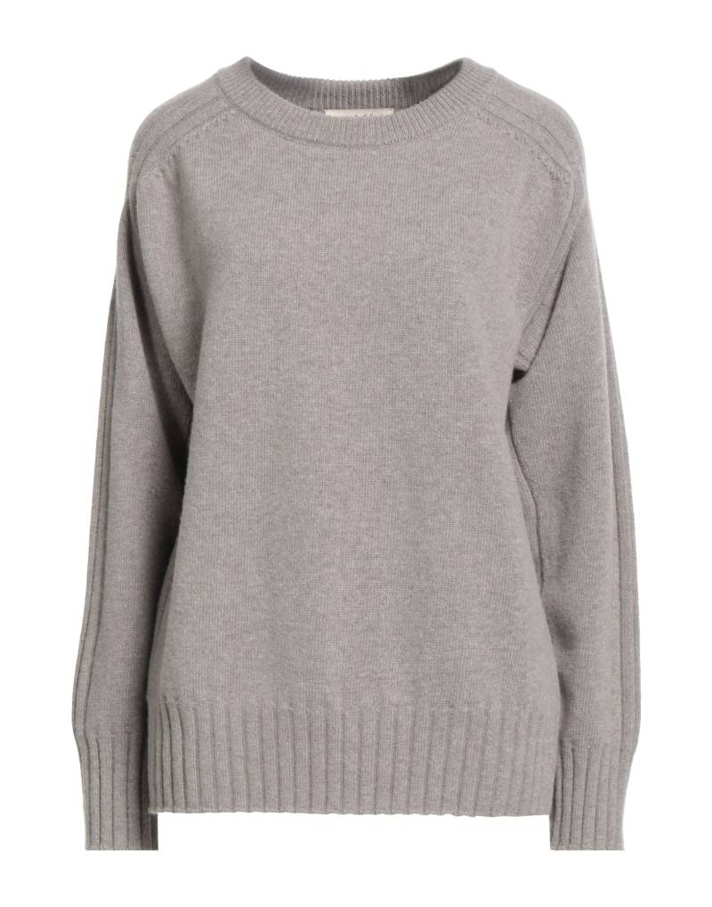 GENTRYPORTOFINO Pullover Damen Maulwurfsgrau von GENTRYPORTOFINO