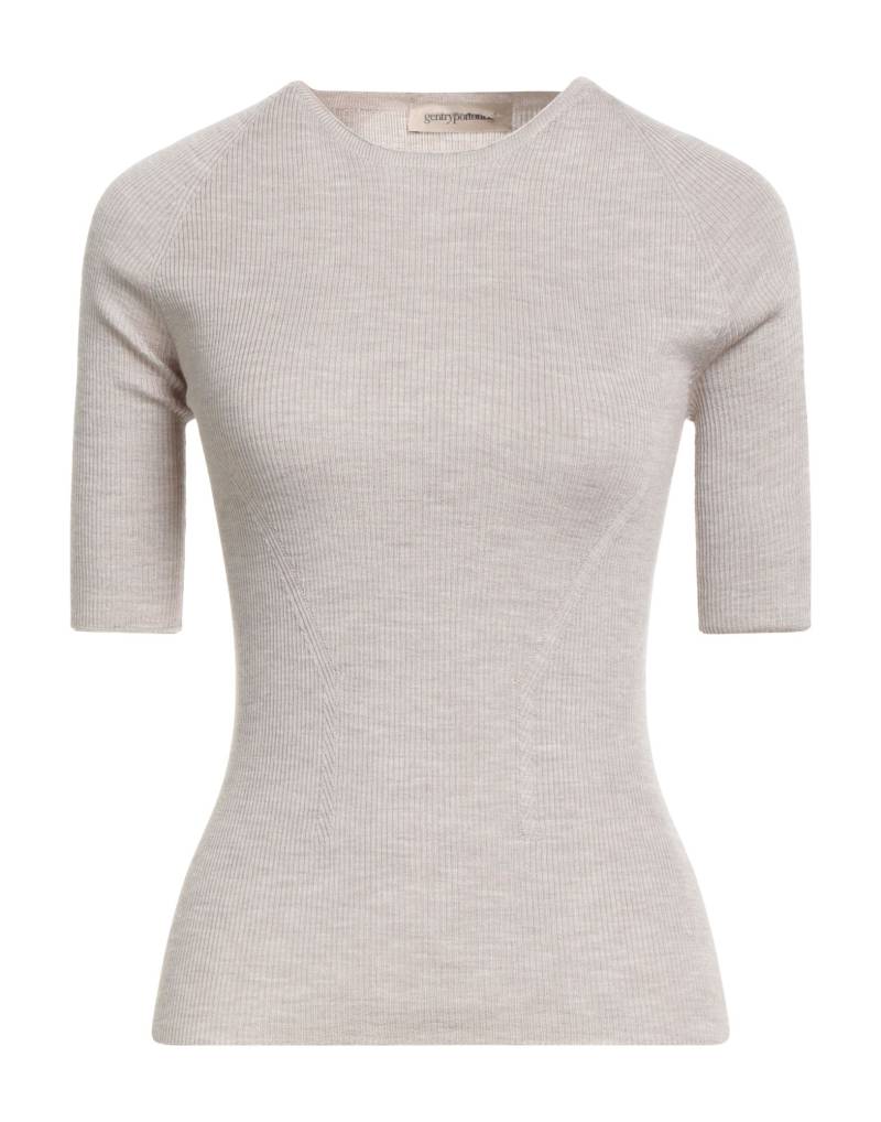 GENTRYPORTOFINO Pullover Damen Maulwurfsgrau von GENTRYPORTOFINO