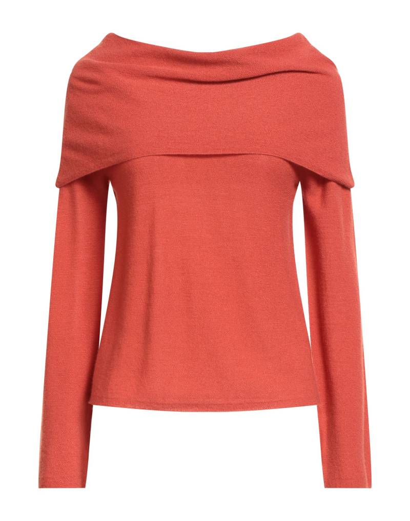 GENTRYPORTOFINO Pullover Damen Rostrot von GENTRYPORTOFINO