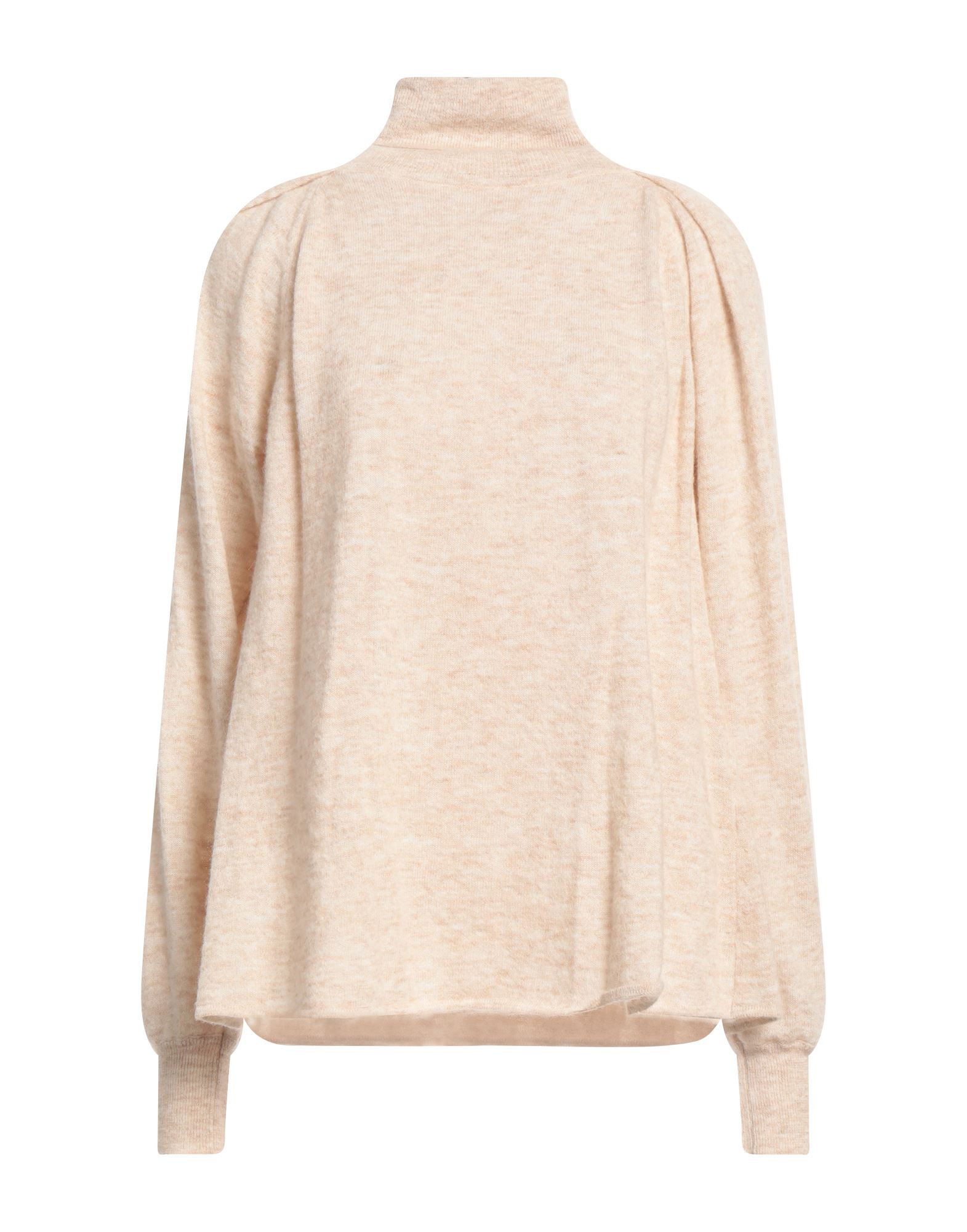 GENTRYPORTOFINO Rollkragenpullover Damen Beige von GENTRYPORTOFINO