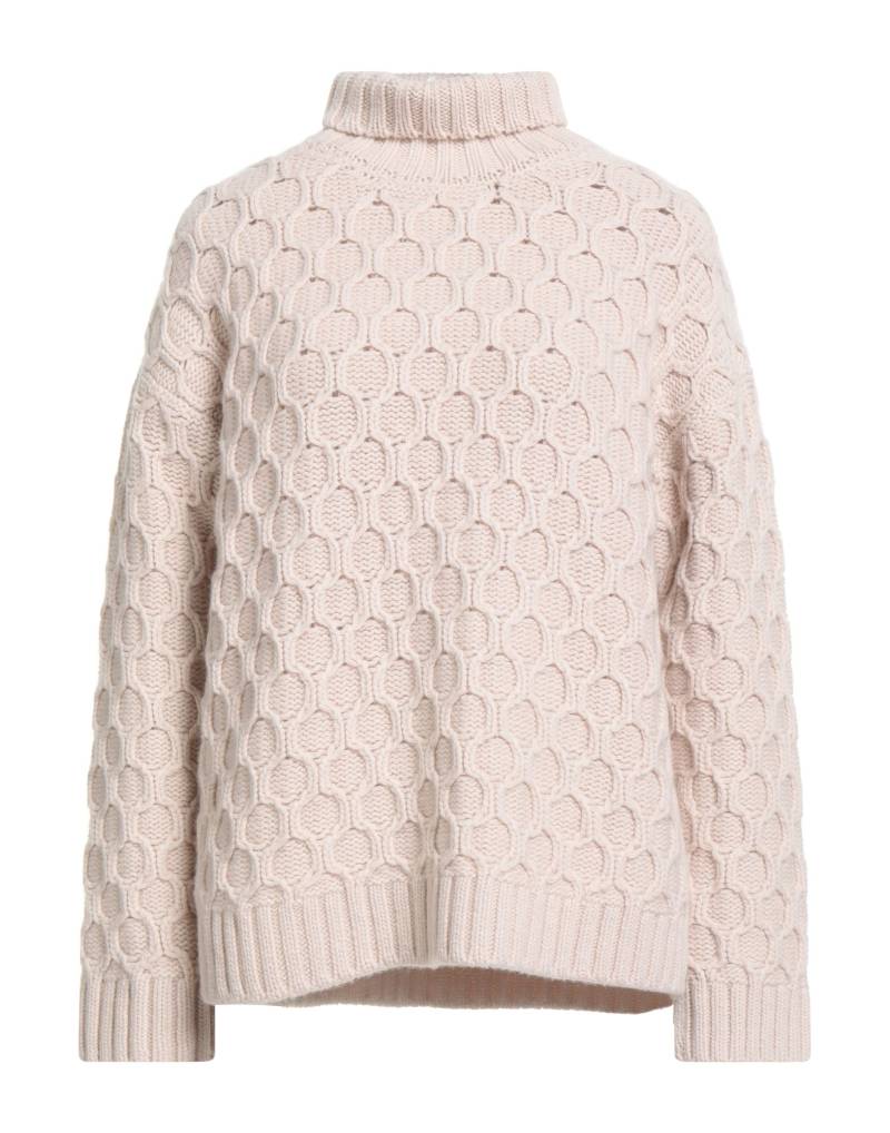 GENTRYPORTOFINO Rollkragenpullover Damen Beige von GENTRYPORTOFINO