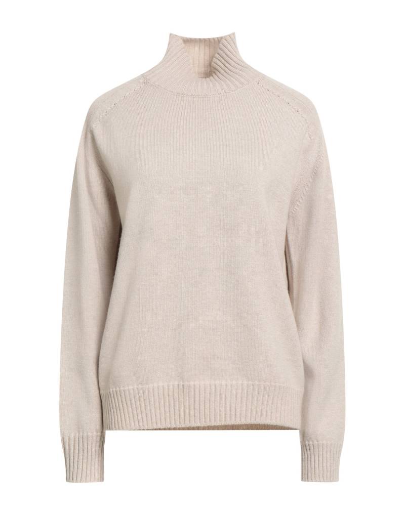 GENTRYPORTOFINO Rollkragenpullover Damen Beige von GENTRYPORTOFINO