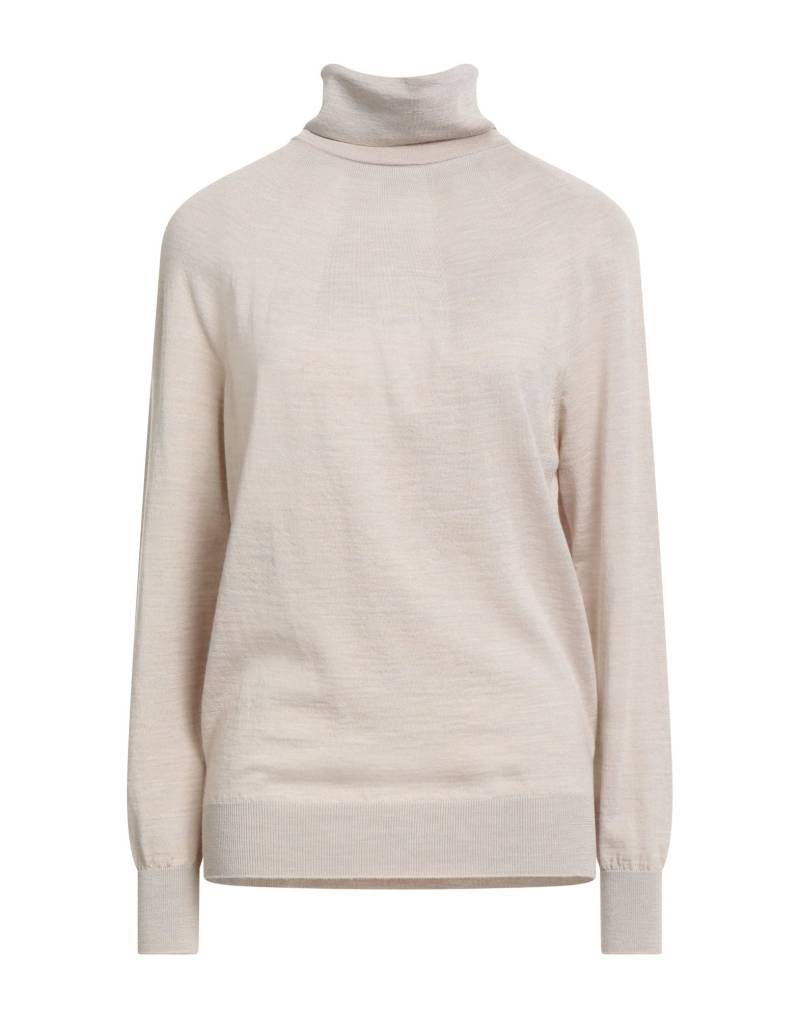 GENTRYPORTOFINO Rollkragenpullover Damen Beige von GENTRYPORTOFINO