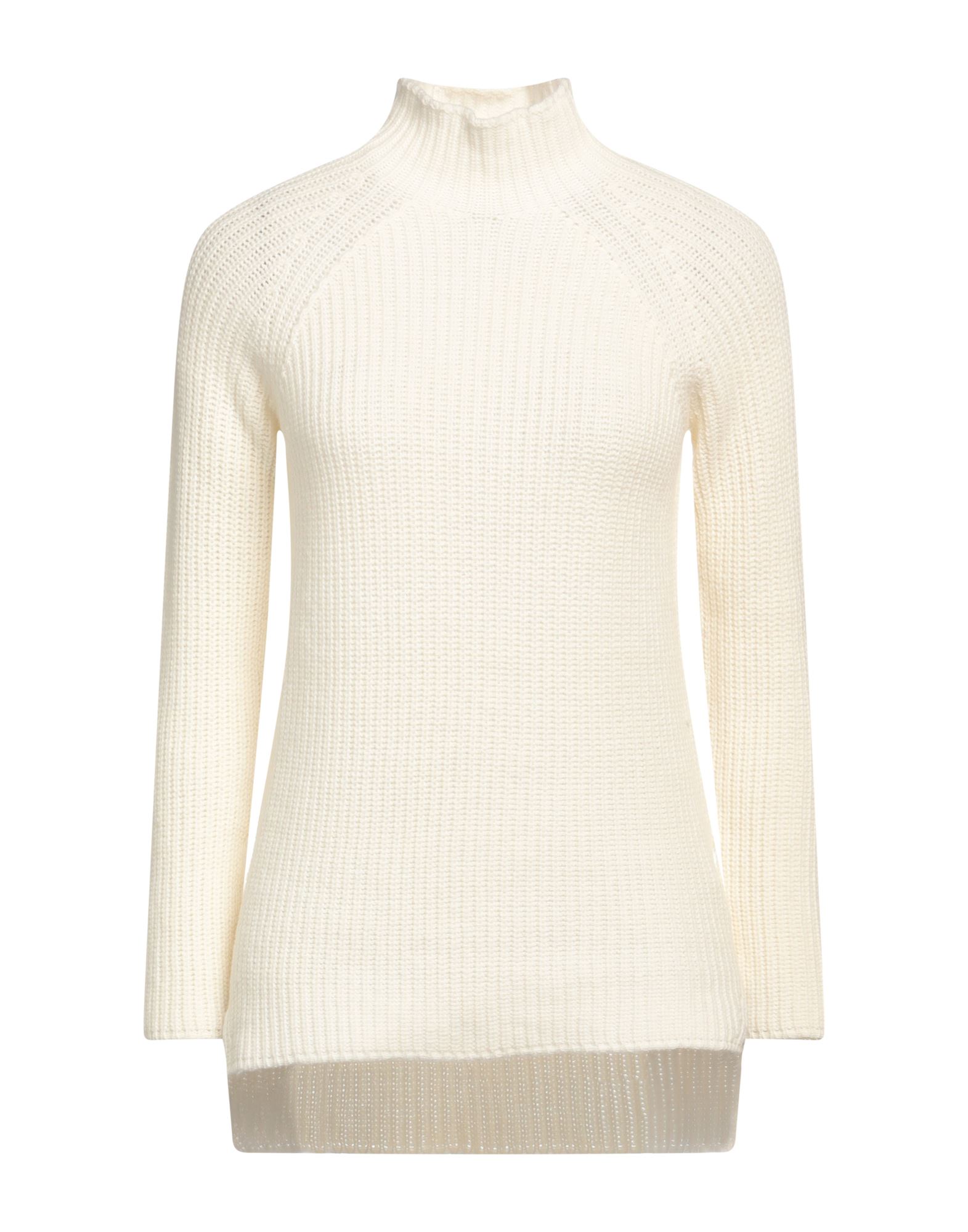 GENTRYPORTOFINO Rollkragenpullover Damen Cremeweiß von GENTRYPORTOFINO