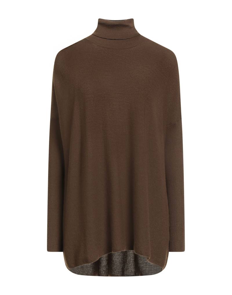 GENTRYPORTOFINO Rollkragenpullover Damen Dunkelgrün von GENTRYPORTOFINO