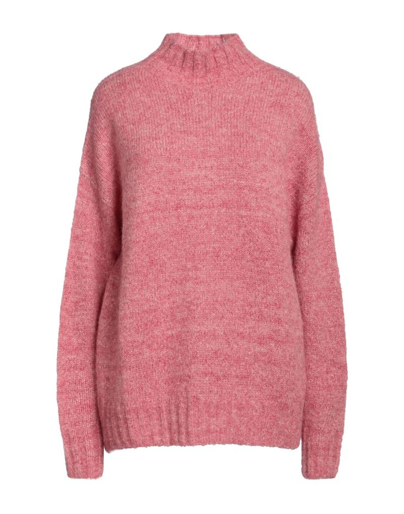 GENTRYPORTOFINO Rollkragenpullover Damen Fuchsia von GENTRYPORTOFINO