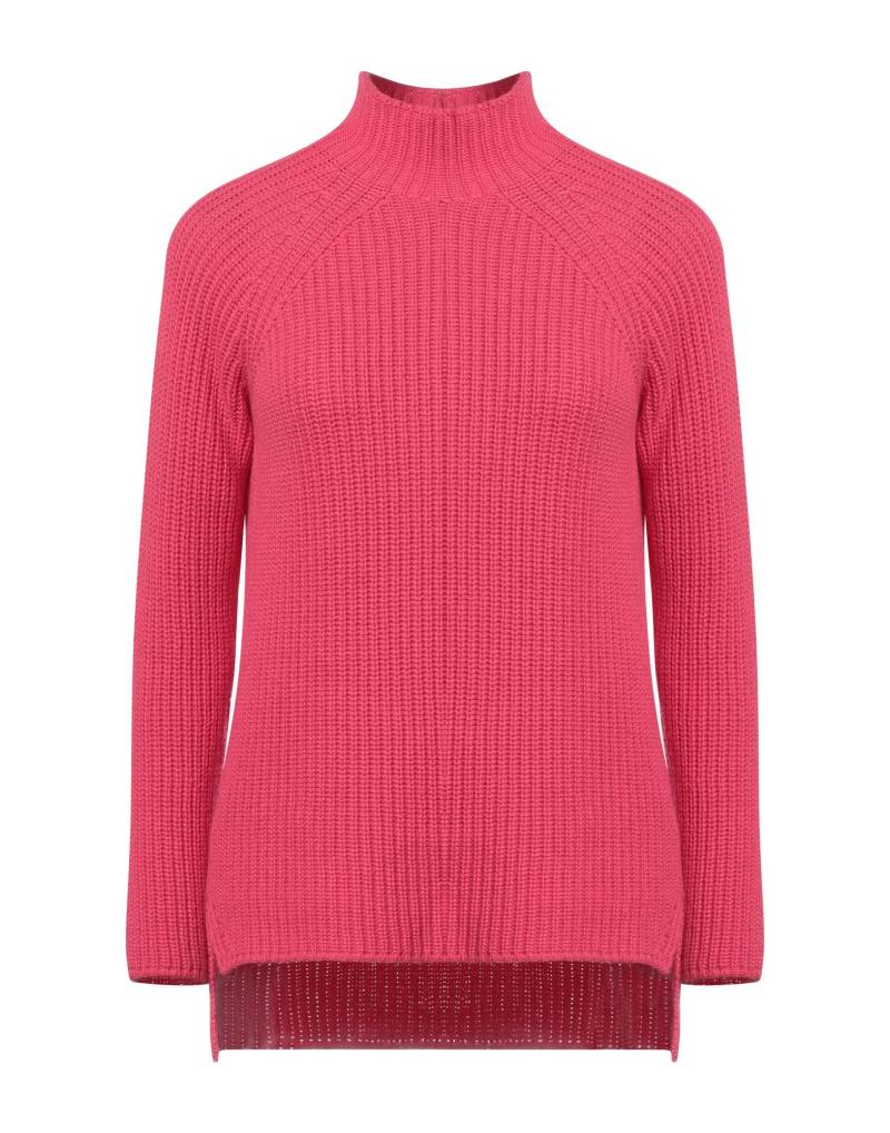 GENTRYPORTOFINO Rollkragenpullover Damen Fuchsia von GENTRYPORTOFINO