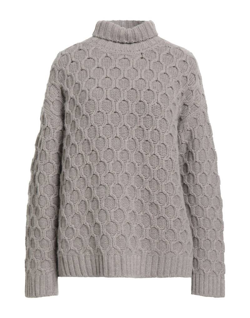 GENTRYPORTOFINO Rollkragenpullover Damen Grau von GENTRYPORTOFINO