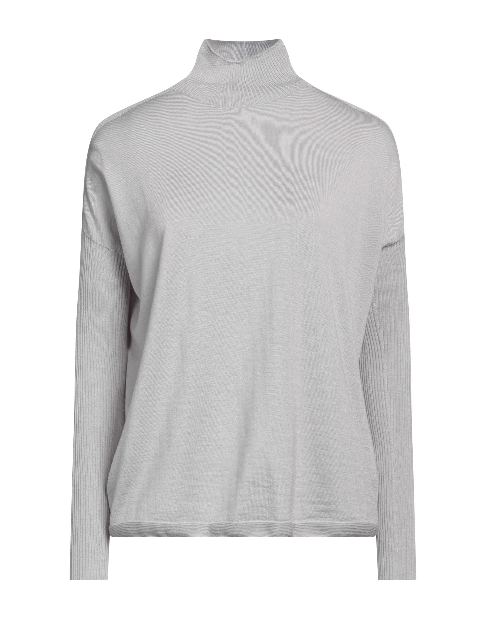 GENTRYPORTOFINO Rollkragenpullover Damen Hellgrau von GENTRYPORTOFINO