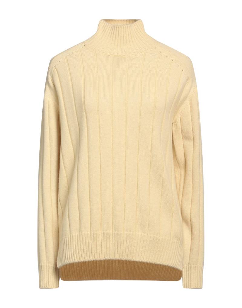 GENTRYPORTOFINO Rollkragenpullover Damen Pastellgelb von GENTRYPORTOFINO