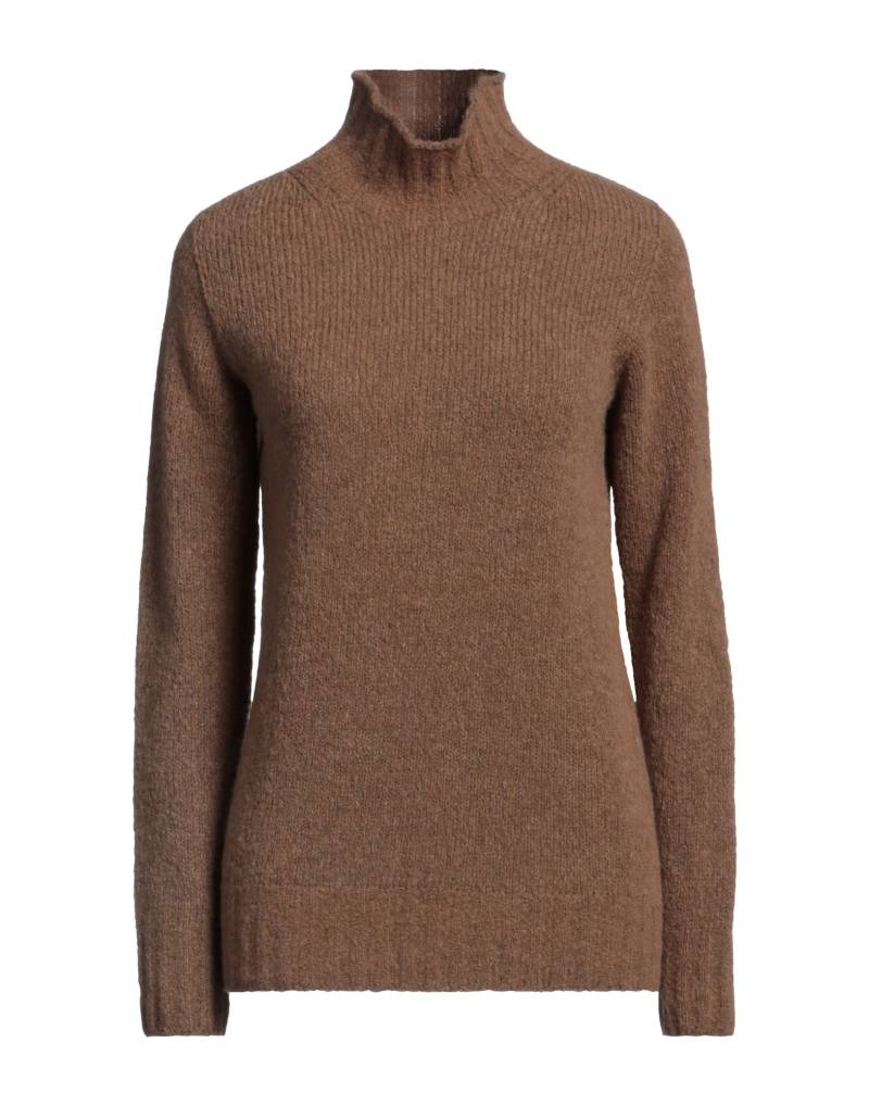 GENTRYPORTOFINO Rollkragenpullover Damen Kamel von GENTRYPORTOFINO