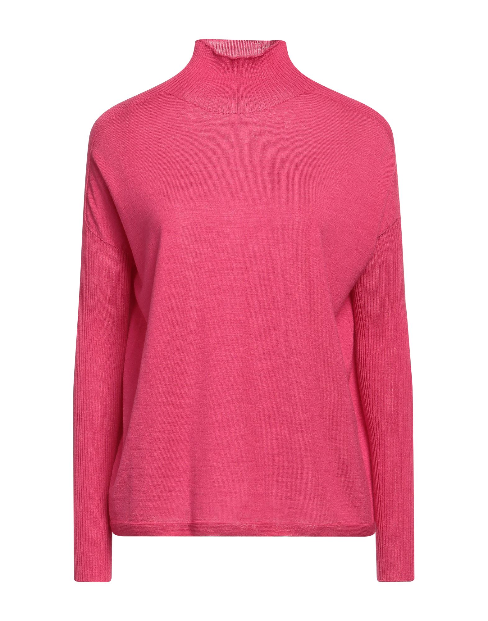 GENTRYPORTOFINO Rollkragenpullover Damen Magenta von GENTRYPORTOFINO