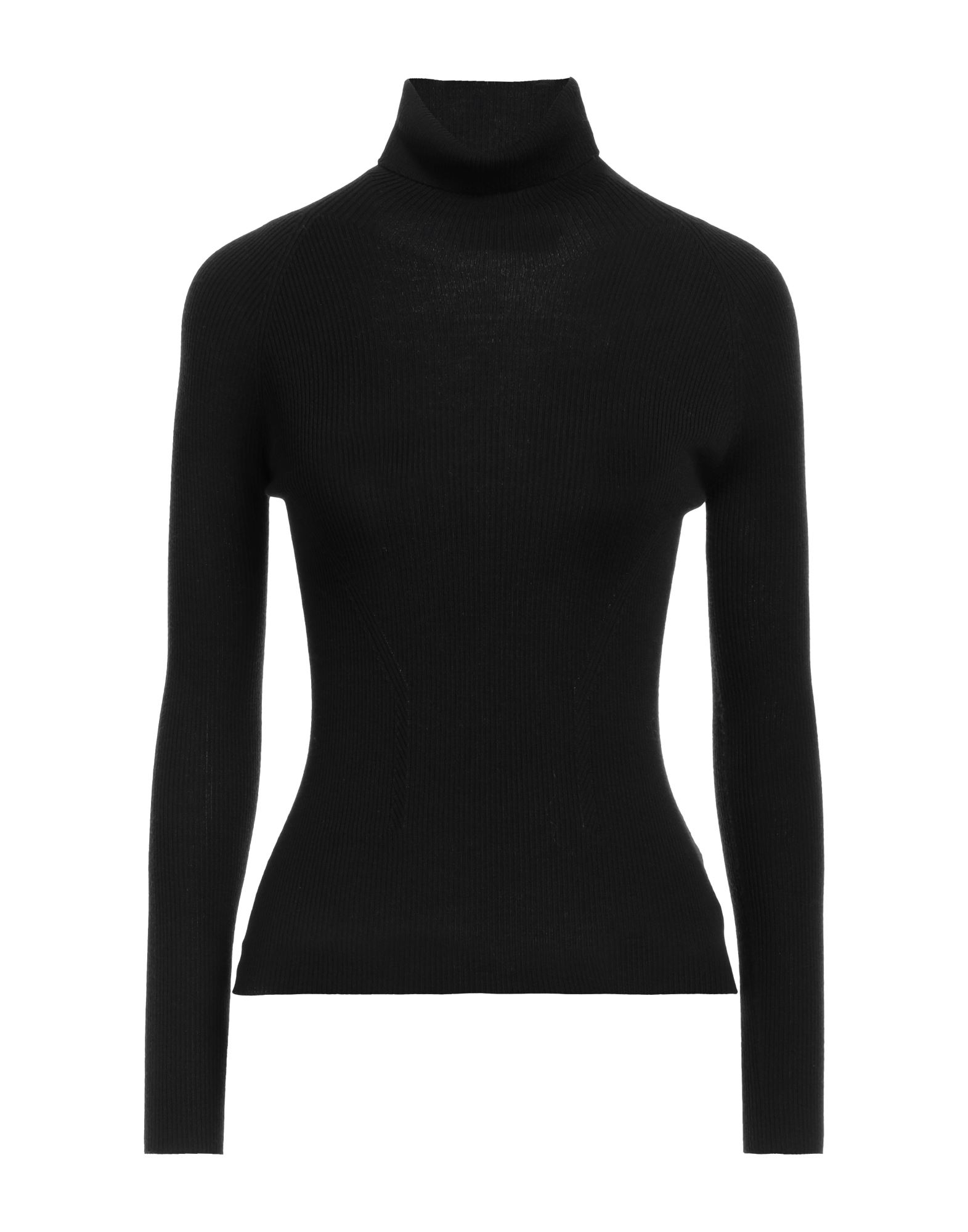 GENTRYPORTOFINO Rollkragenpullover Damen Schwarz von GENTRYPORTOFINO