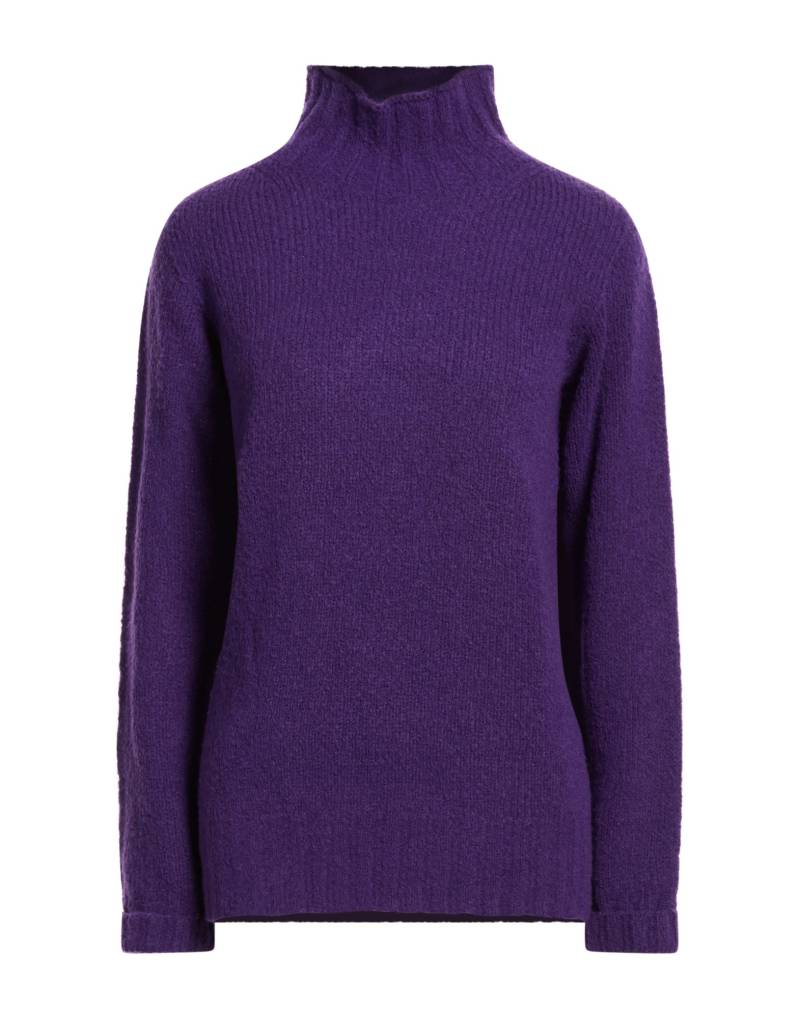 GENTRYPORTOFINO Rollkragenpullover Damen Violett von GENTRYPORTOFINO