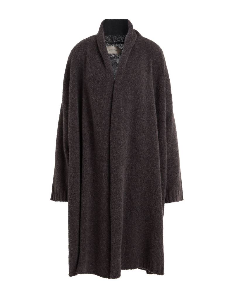 GENTRYPORTOFINO Strickjacke Damen Dunkelbraun von GENTRYPORTOFINO