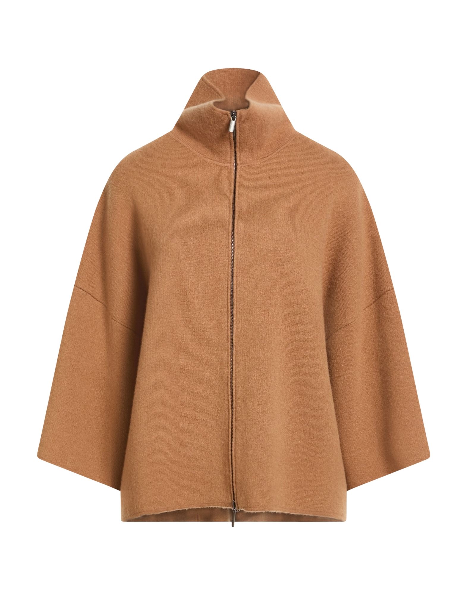 GENTRYPORTOFINO Strickjacke Damen Kamel von GENTRYPORTOFINO