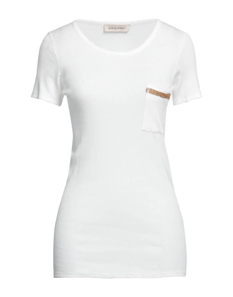 GENTRYPORTOFINO T-shirts Damen Off white von GENTRYPORTOFINO