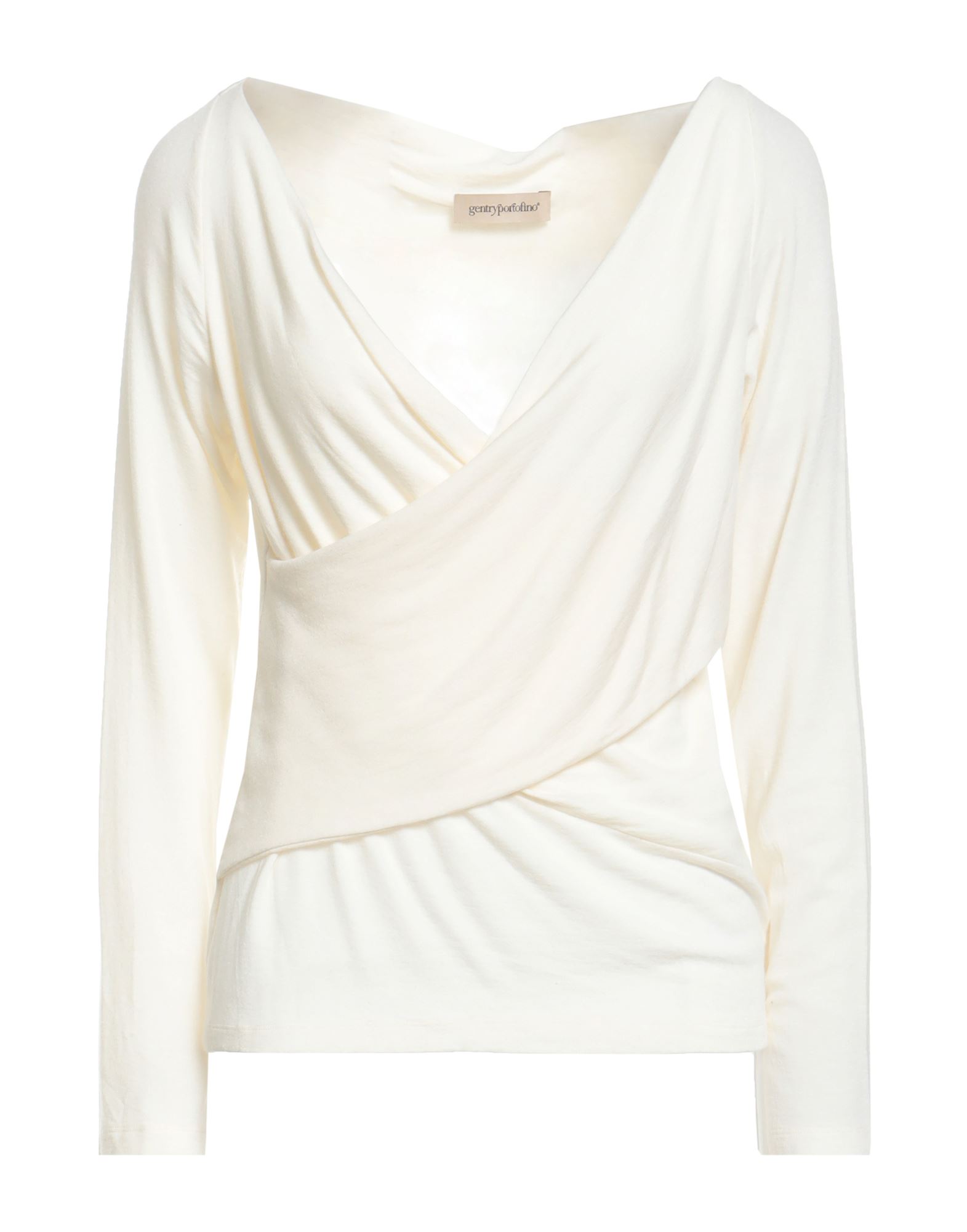 GENTRYPORTOFINO Top Damen Elfenbein GENTRYPORTOFINO Top Damen Elfenbein von GENTRYPORTOFINO