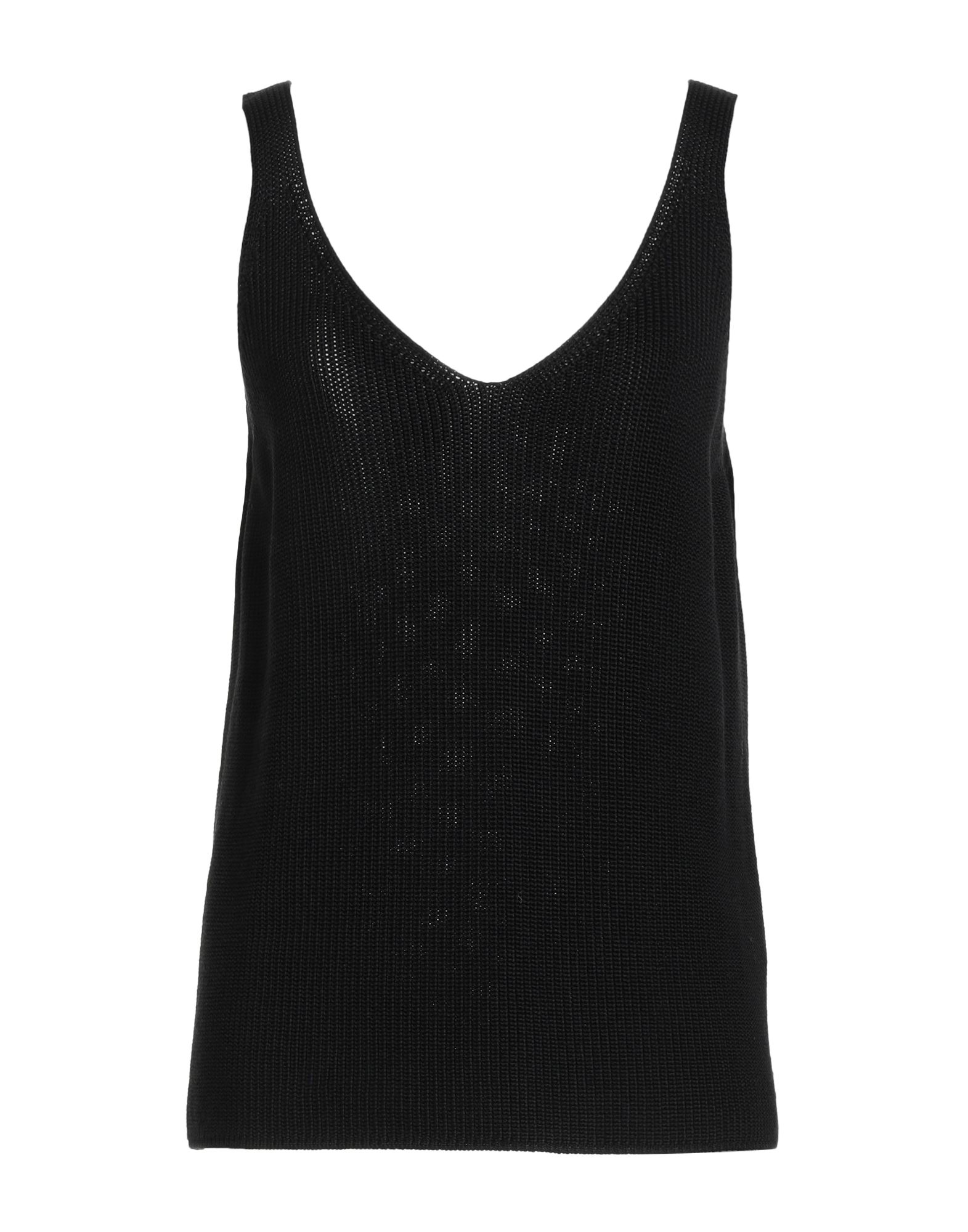 GENTRYPORTOFINO Top Damen Schwarz von GENTRYPORTOFINO