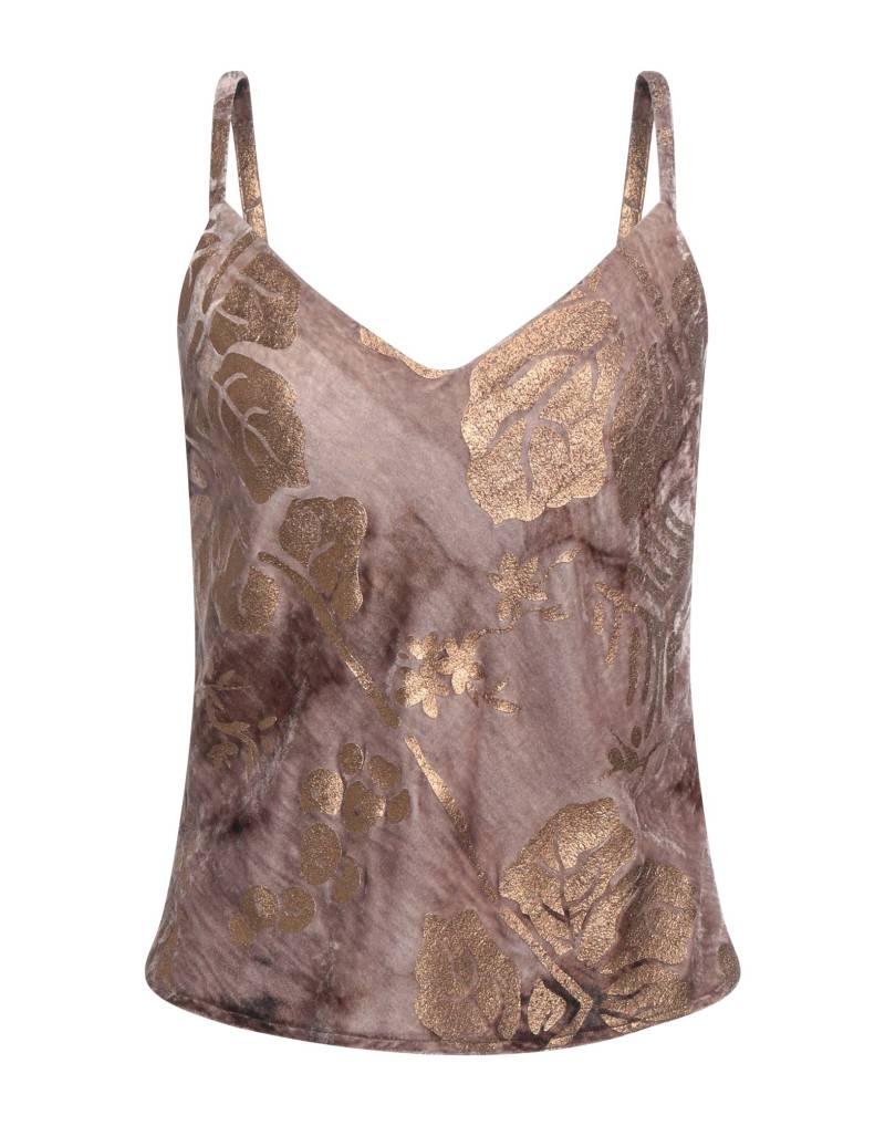 GENTRYPORTOFINO Top Damen Maulwurfsgrau von GENTRYPORTOFINO