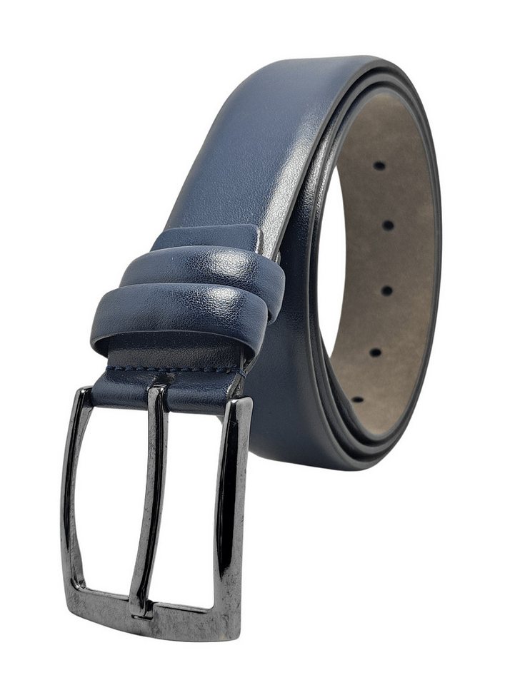 GENUINE LEATHER COMPANY EDS Ledergürtel Kunstleder Gürtel Herren 3.4cm Breite,Klassisch 6 verschiedenen Längen von GENUINE LEATHER COMPANY EDS