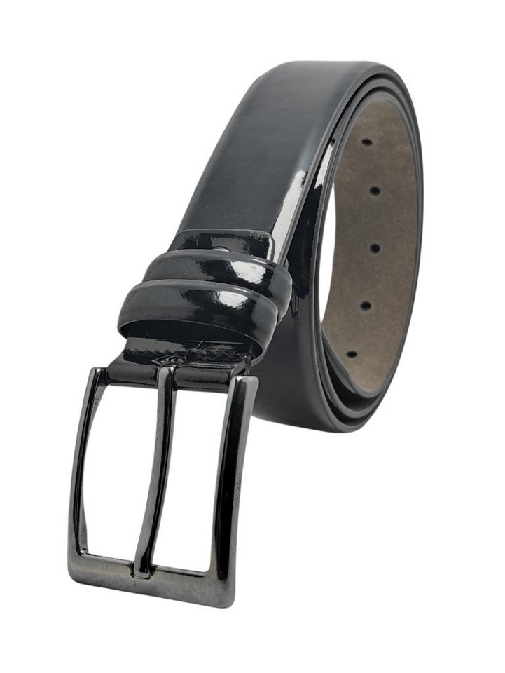 GENUINE LEATHER COMPANY EDS Ledergürtel Kunstleder Gürtel Herren 3.4cm Breite,Klassisch 6 verschiedenen Längen von GENUINE LEATHER COMPANY EDS