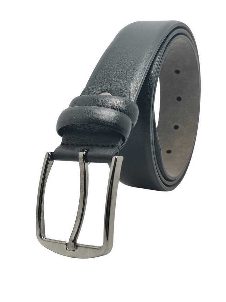 GENUINE LEATHER COMPANY EDS Ledergürtel Kunstleder Gürtel Herren 3.4cm Breite,Klassisch 6 verschiedenen Längen von GENUINE LEATHER COMPANY EDS