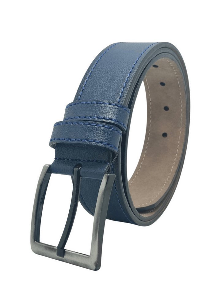 GENUINE LEATHER COMPANY EDS Ledergürtel Kunstleder Gürtel Herren 3.8 cm Sportlich, in 6 Größen erhältlich von GENUINE LEATHER COMPANY EDS