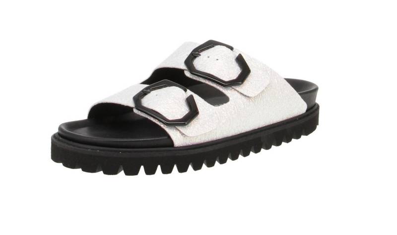 GENUINS Genuins G105624 Galia Fluor - Damen Schuhe Pantoletten - White Sandale von GENUINS