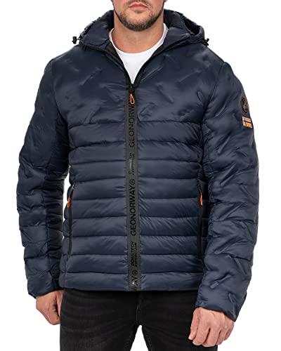 GEO NORWAY Herren Allwetterjacke Burator Navy L von GEO NORWAY