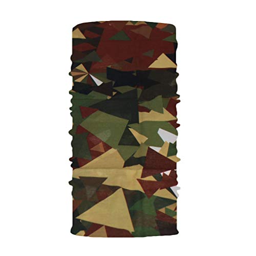 Georges Multifunktionstuch Halstuch in vielen verschiedenen Designs vielseitig einsetzbar | Sturmhaube | Schlauchschal | Stirnband | Piratentuch (Camouflage 5) von Georges