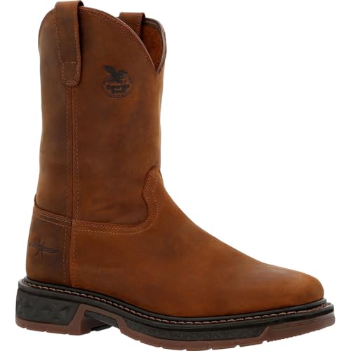 Georgia Boot Carbo-Tec LT Alloy Toe Waterproof Pull-On Boot Brown von Georgia Boot