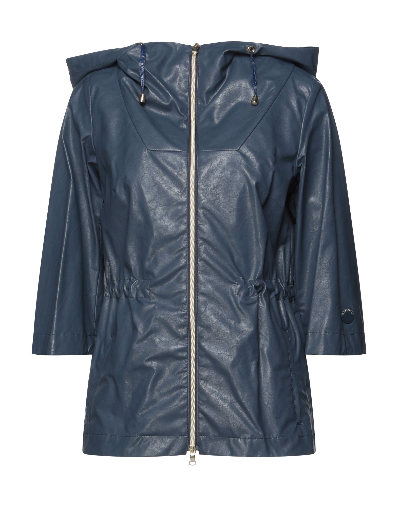 GEOSPIRIT Jacke, Mantel & Trenchcoat Damen Taubenblau von GEOSPIRIT