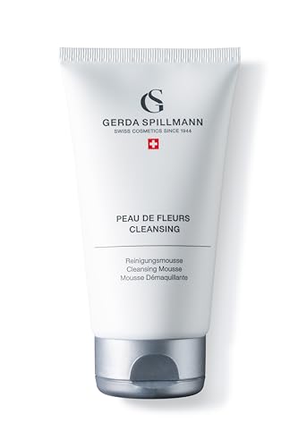 Gerda Spillmann PEAU DE FLEUR REINIGUNGSMOUSSE Cleansing 150ml, sanfte Tiefenreinigung für ein reines Hautbild, feuchtigkeitsspendende Gesichtsreinigung, Make-up Entferner, Hautreinigung. von GERDA SPILLMANN