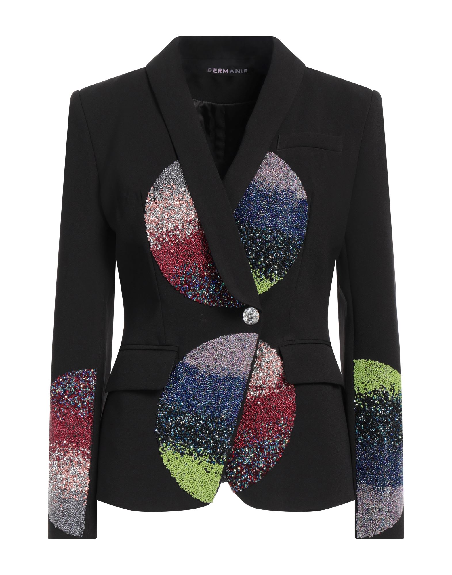 GERMANIER Blazer Damen Schwarz GERMANIER Blazer Damen Schwarz von GERMANIER