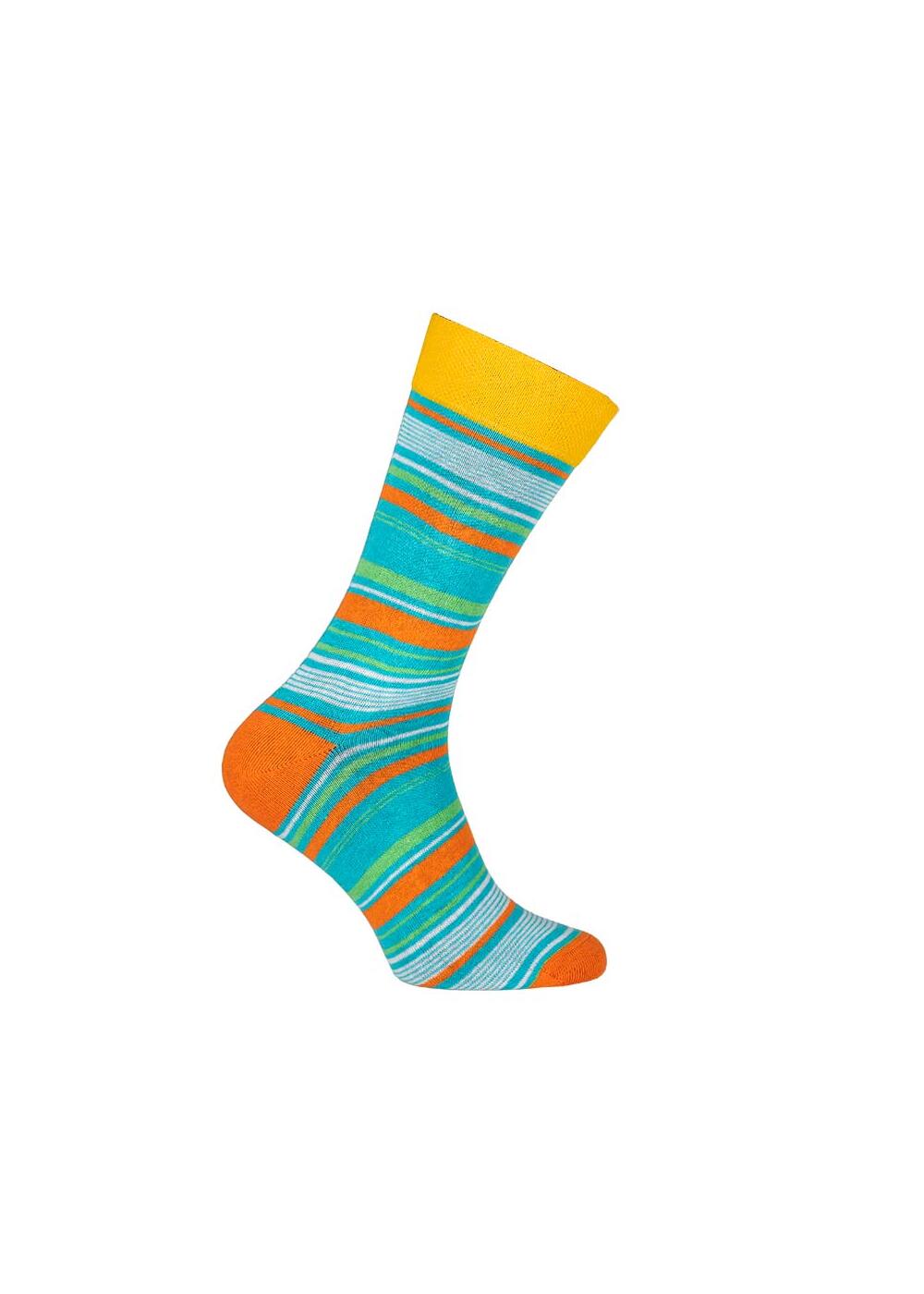 BEACH - Gestreifte bunte Socken - Unisex von GERMENS DE