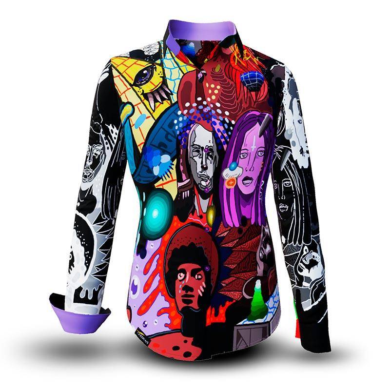 CONTRA BANNED - Coole bunte Bluse - GERMENS CONTRA BANNED - Coole bunte Bluse - GERMENS von GERMENS DE