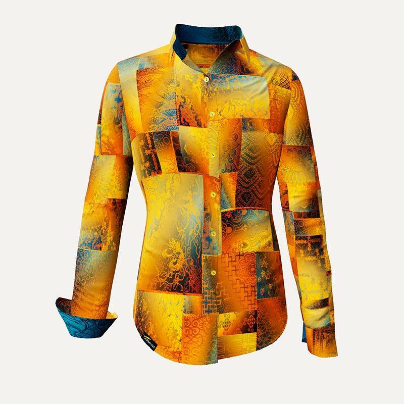 DRACO GOLD - Goldgelbe Bluse - GERMENS DRACO GOLD - Goldgelbe Bluse - GERMENS von GERMENS DE