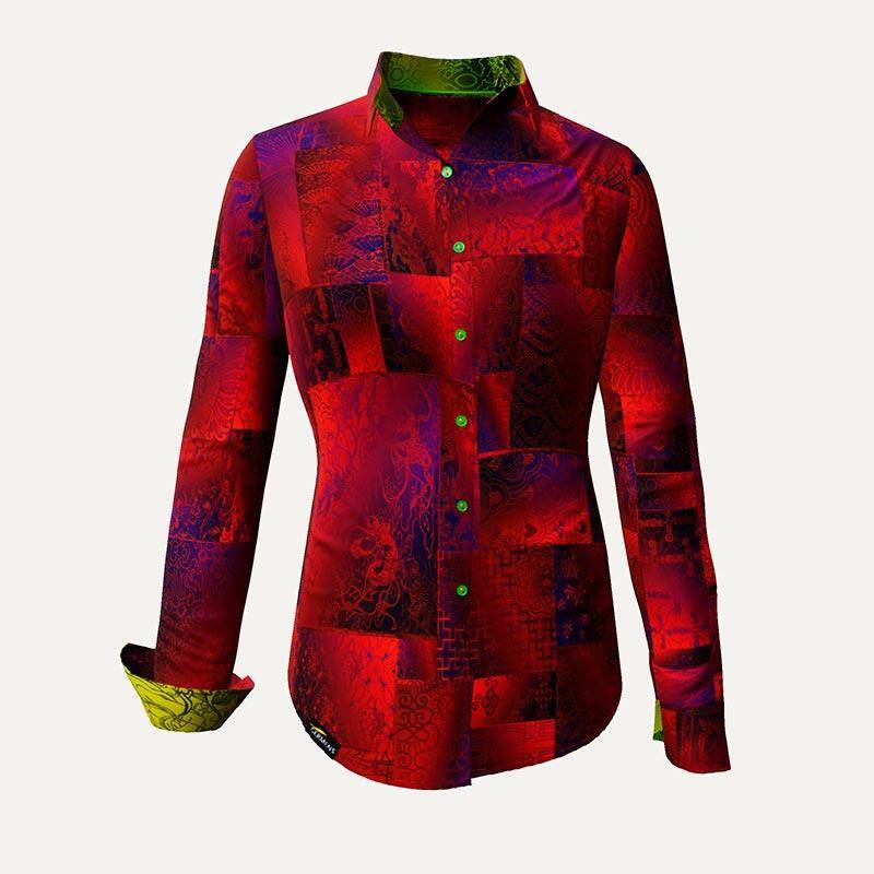 DRACO ROT - Rote Bluse - GERMENS DRACO ROT - Rote Bluse - GERMENS von GERMENS DE