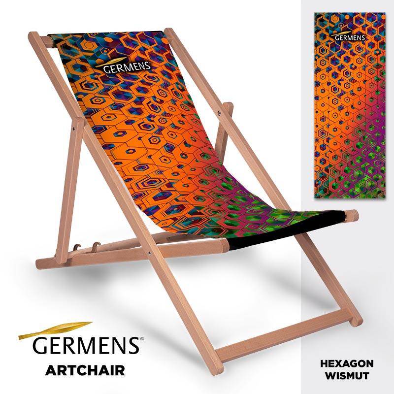 HEXAGON WISMUT - Der orange Liegestuhl - GERMENS von GERMENS DE