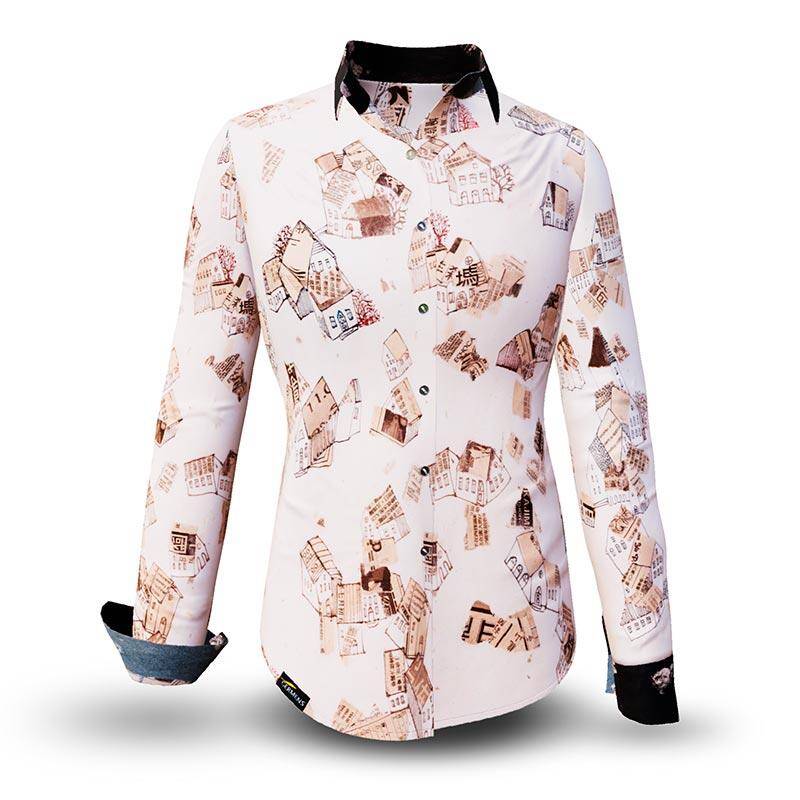 HOUSES - Beige braune Bluse - GERMENS HOUSES - Beige braune Bluse - GERMENS von GERMENS DE