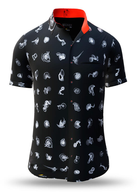 Hemd für den Sommer FLUGZAUBER NOIR von GERMENS von GERMENS DE