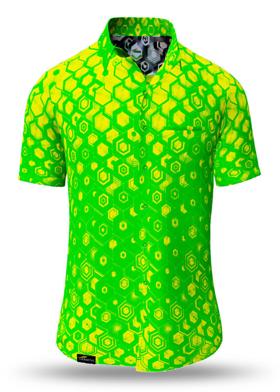 Hemd für den Sommer HEXAGON URANIO von GERMENS von GERMENS DE