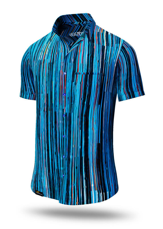 Hemd für den Sommer WATERFALL BLUE von GERMENS Hemd für den Sommer WATERFALL BLUE von GERMENS von GERMENS DE