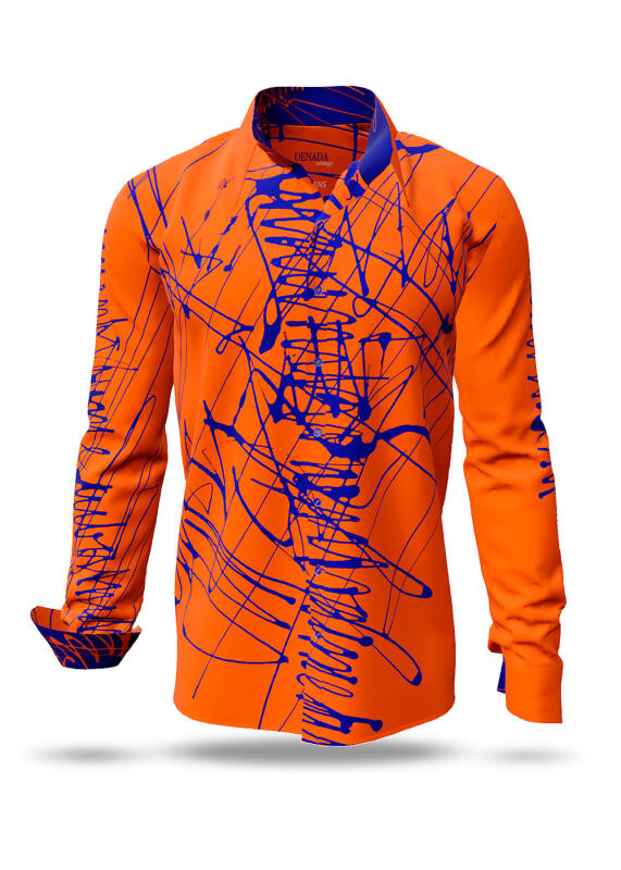 Hemden Herren DENADA ORANGE von GERMENS von GERMENS DE