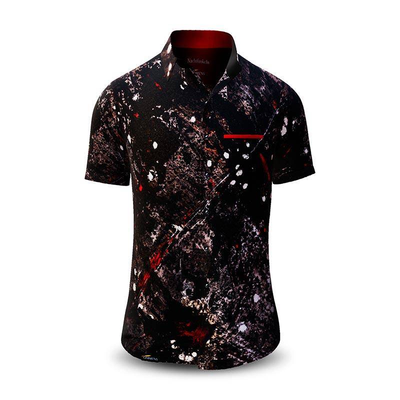 Herren Hemden Kurzarm NACHTFUNKELN von GERMENS von GERMENS DE